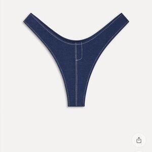 Frankie's Bikinis X Bella Hadid Denim Bikini Bottom